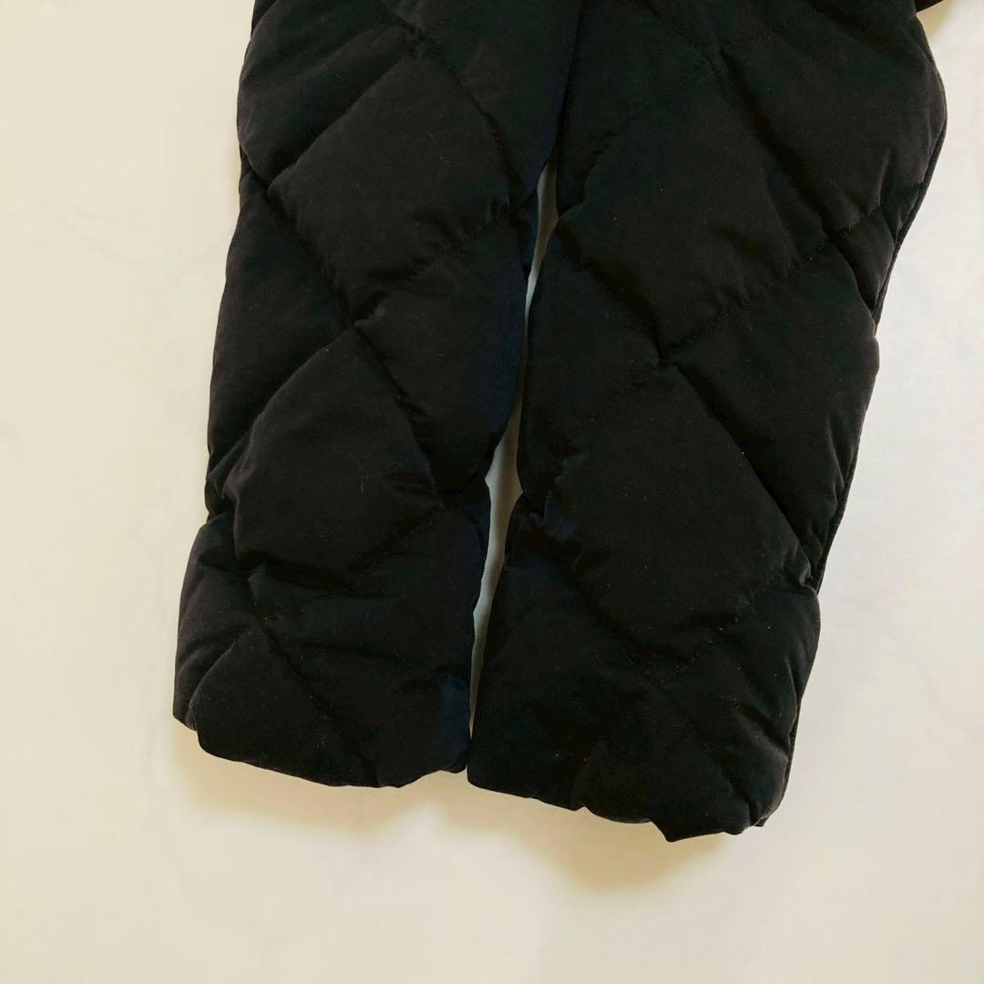 タトラス　ベリーナ　ラクーンファー　キルティング　ダウンコート　黒　02