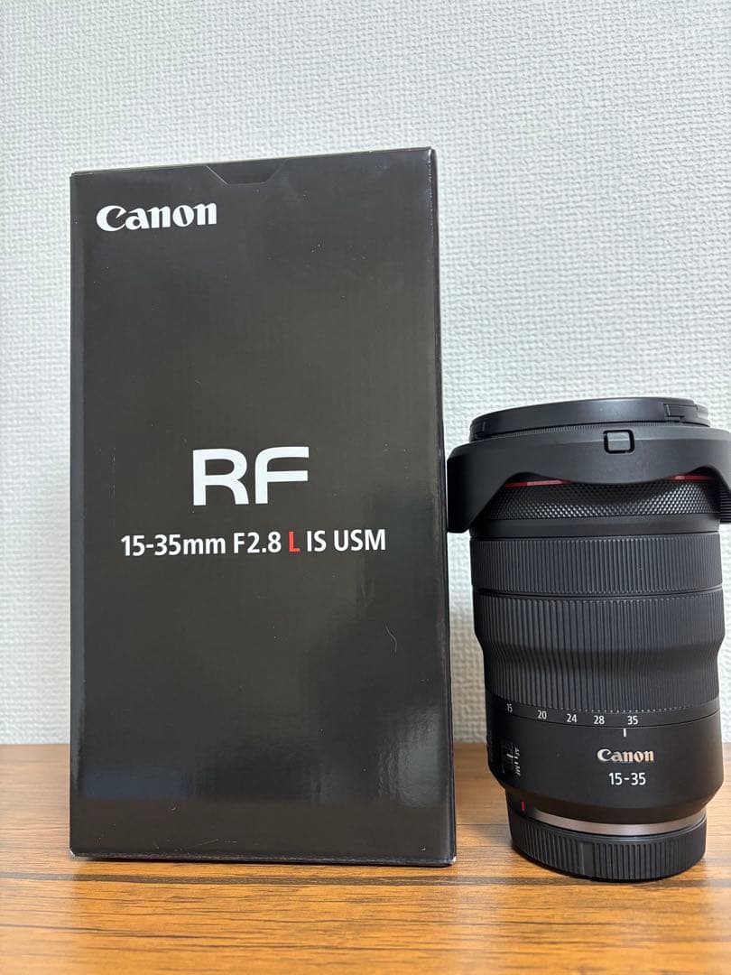 使用僅少 CANON RF15-35mm F2.8 L IS USM（保証書有）