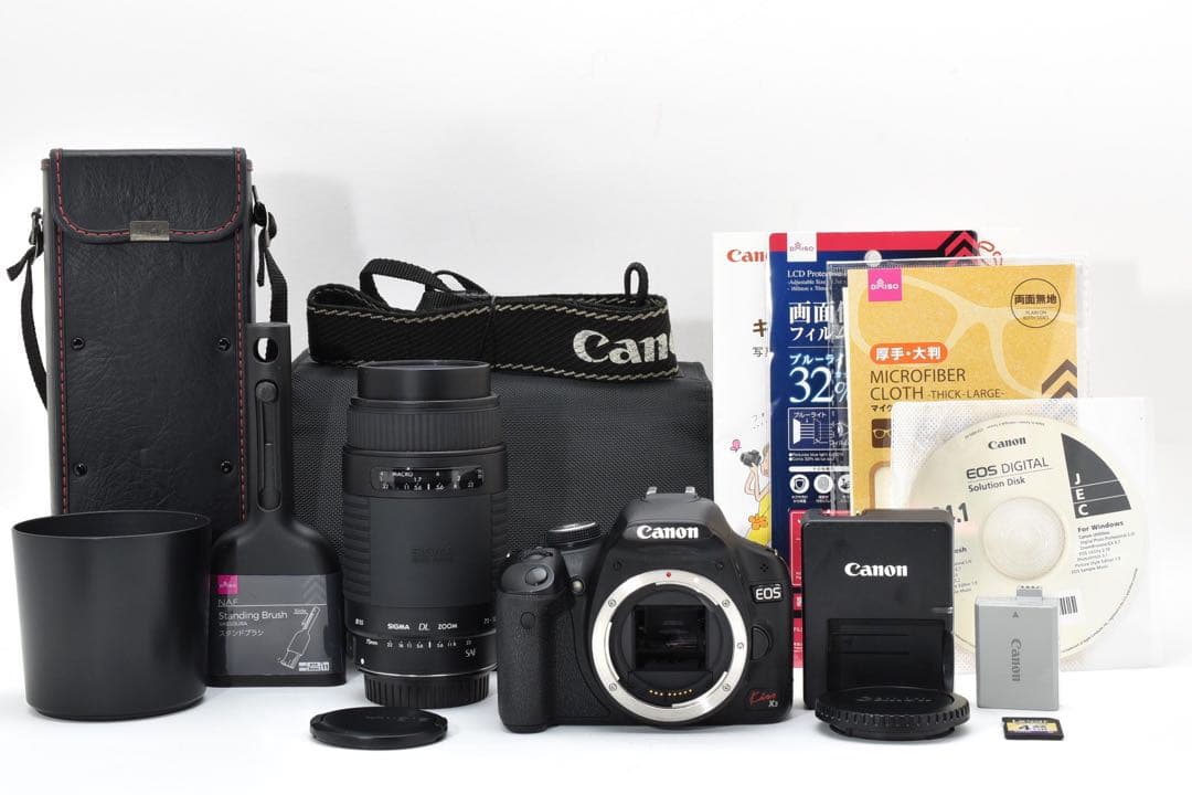 デジタル一眼レフカメラCANON EOS Kiss X3望遠レンズセット