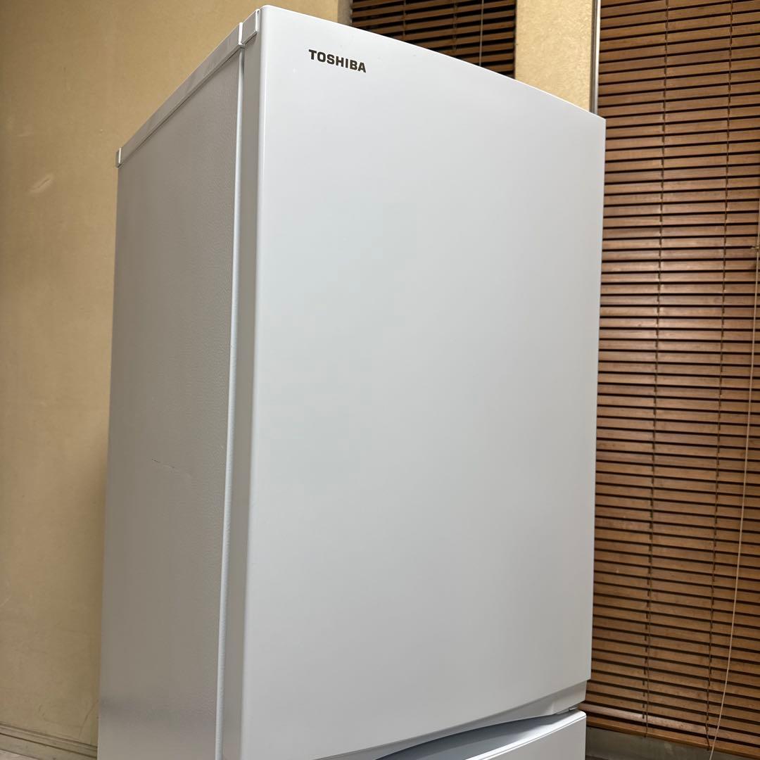 TOSHIBA 2023製現行モデル 冷蔵庫 スタイリッシュ人気モデル 153L