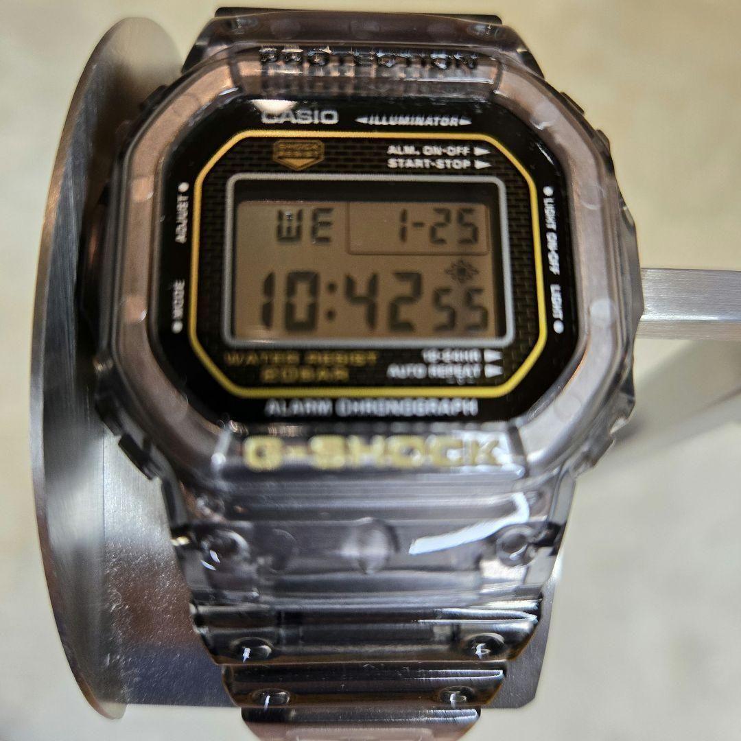 極美品 G-SHOCK DW-5025D 25周年限定 ゴールド メタルケース