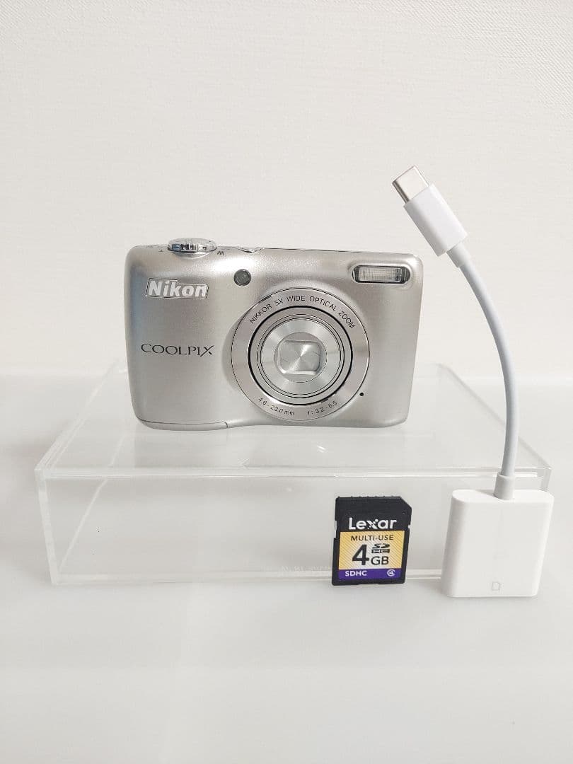 動作確認済み　Nikon Coolpix L26 デジタルカメラ スマホ転送OK