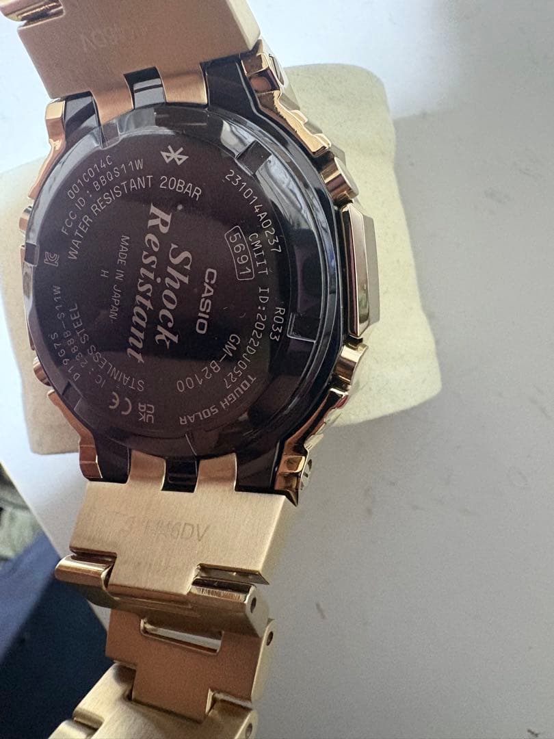 CASIO G-SHOCK ゴールドGM-B2100GD-9AJF