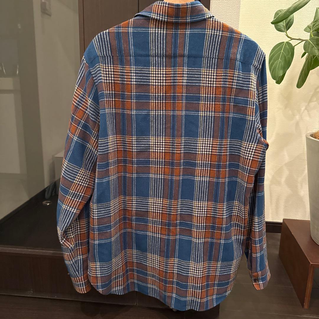 GUCCI チェックシャツ バードエンブロイダリー シャツ