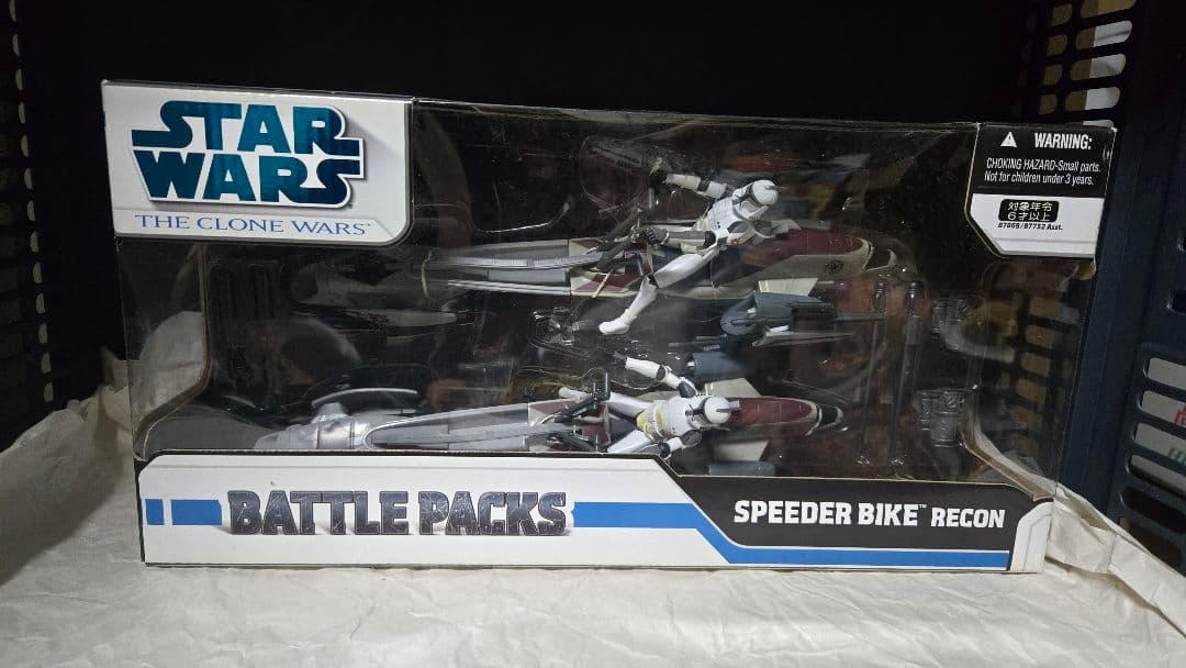 STAR WARS BATTLE PACKS レコンスピーダーバイク　3.75