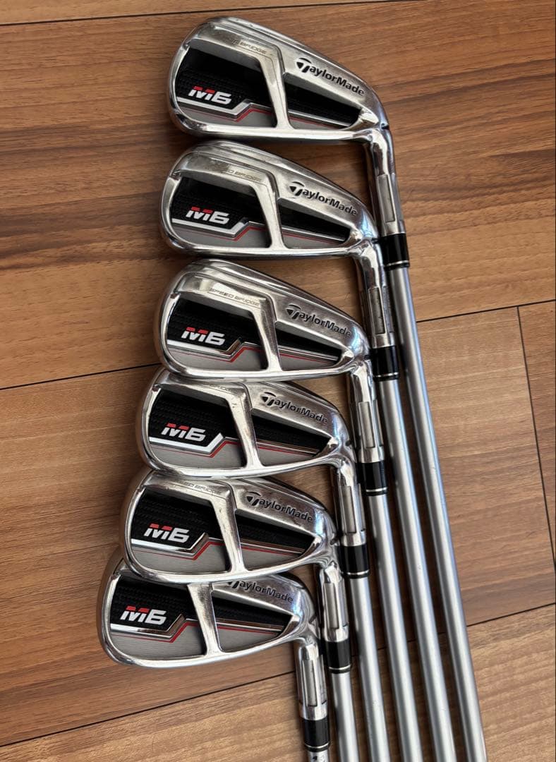 テーラーメイド M6アイアン 5〜P 6本セット FUBUKI フレックスR