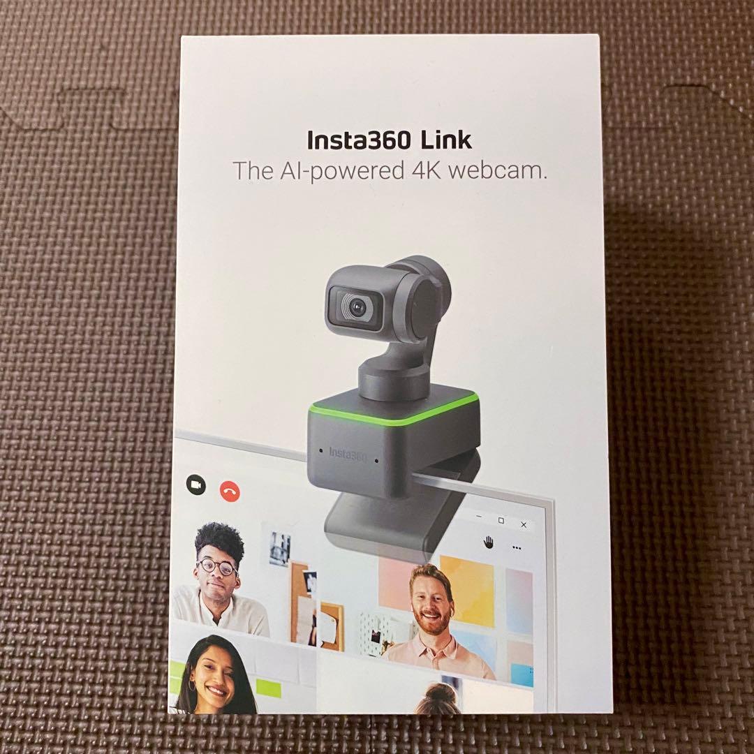 【美品】 Insta360 Link 4Kウェブカメラ