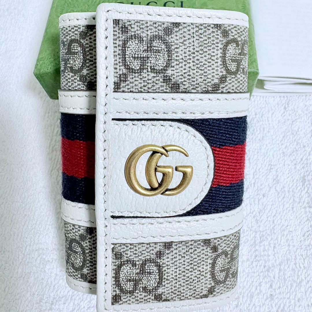 GUCCI 603732 OPHIDIA グッチ オフィディア 6連キーケース