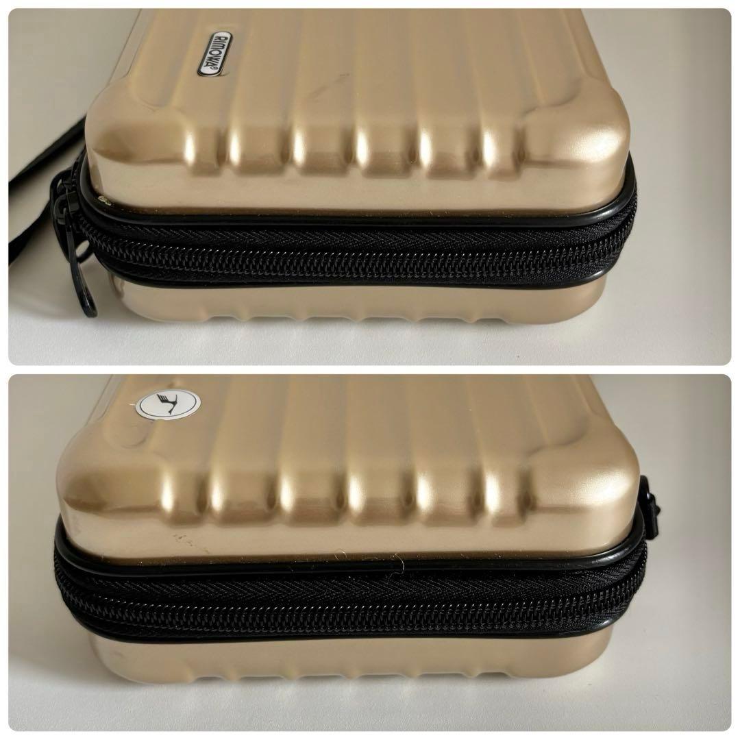 RIMOWA (セット売り)リモワ×ルフトハンザ アメニティポーチ ゴールド