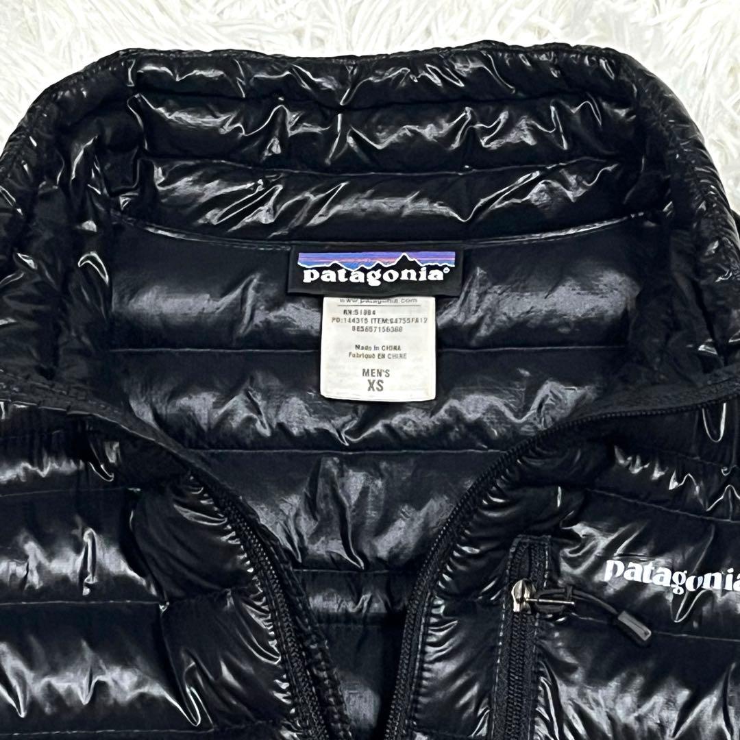 patagonia ウルトラライトダウンジャケット ブラック XSサイズ