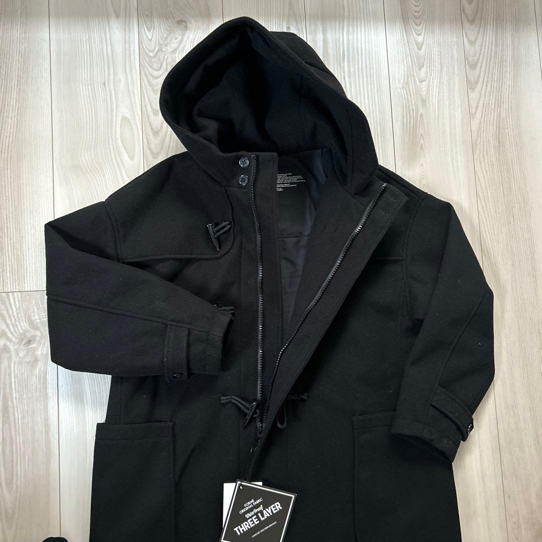 新品未使用品タグ付き＊FORME 東原亜希 メルトンダッフルコート ブラック