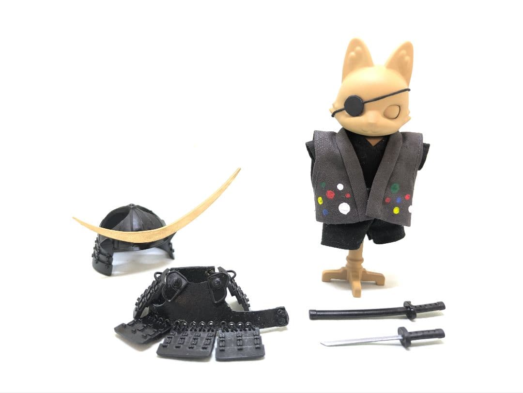 水縹ユキミニチュアドール用　甲冑（伊達政宗、直江兼続）