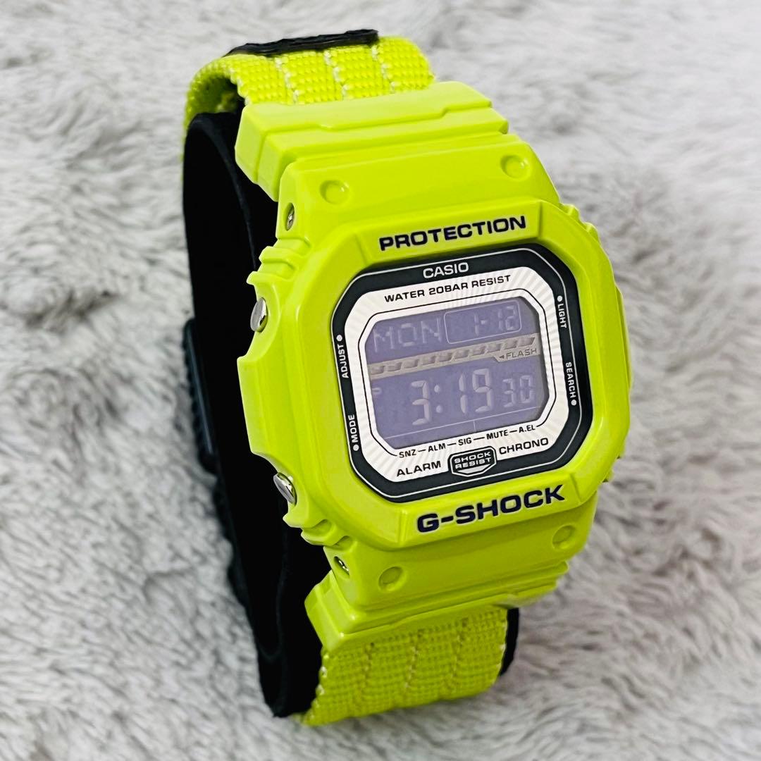 人気✨カシオ G-SHOCK GLS-5600V メンズ 腕時計 ライムグリーン