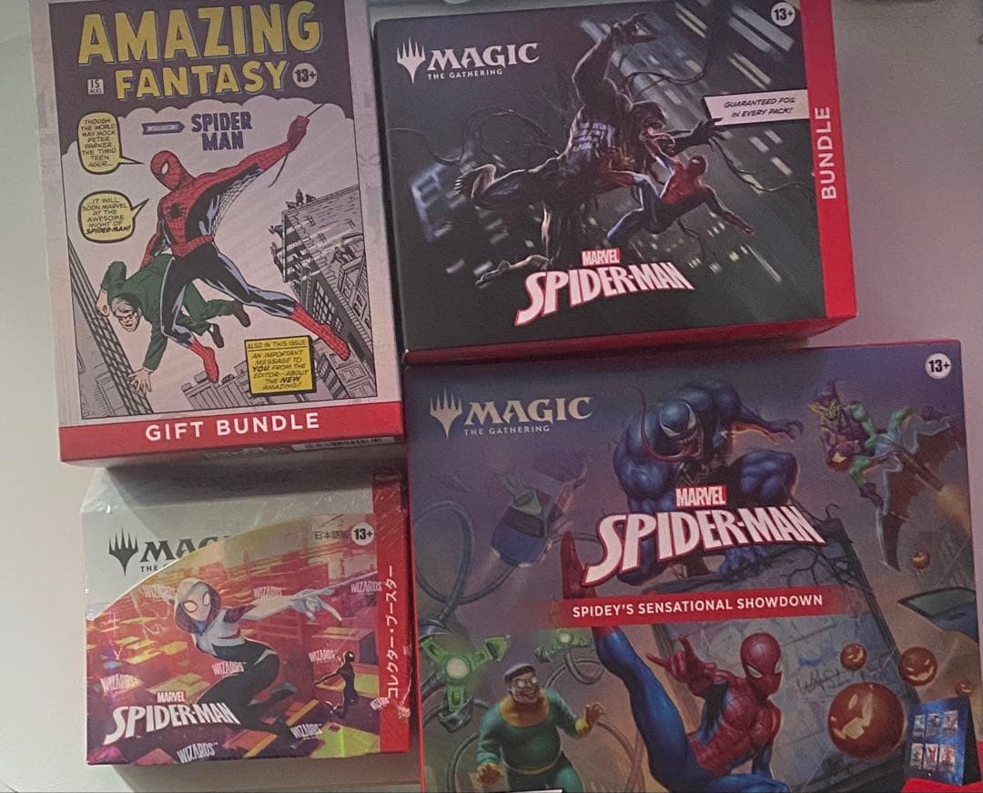 MTG スパイダーマン コレクターブースター シーンボックス バンドルギフト バ