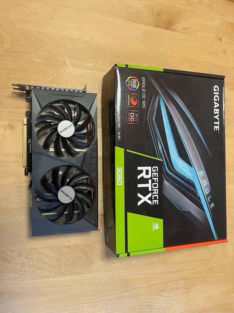 グラフィックボード・グラボ・ビデオカード GIGABYTE RTX 3060 GV-N3060EAGLE OC-12GD
