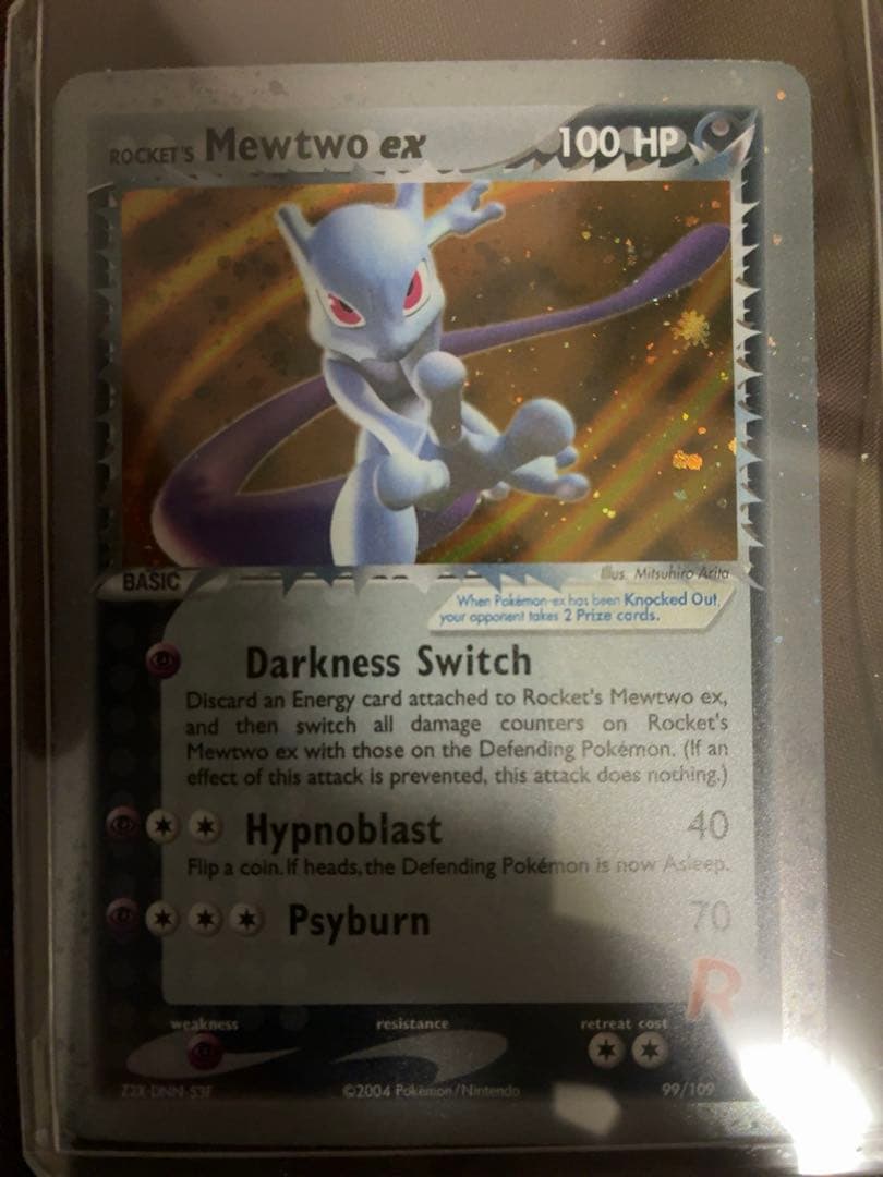 R団のミュウツーex 064/084 ロケット団の逆襲　英語版　海外版