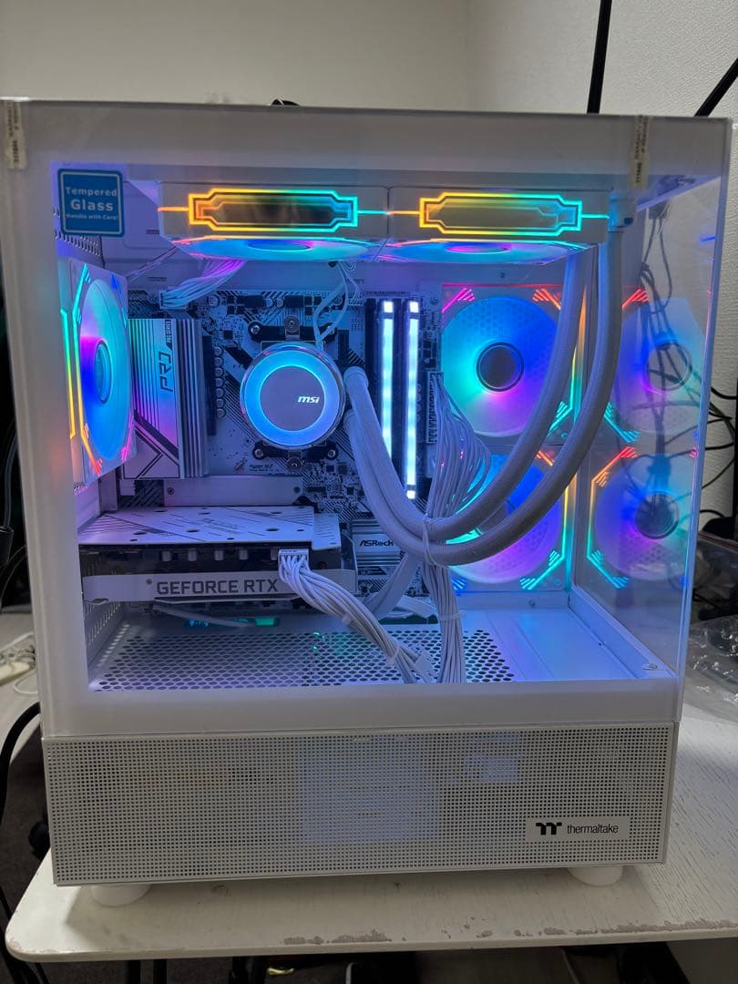 【動作保証付】Windows11正式対応　白ゲーミングPC