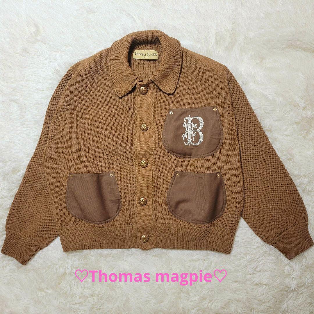 ♡2025winter♡トーマスマグパイ♡ニット ジャケット キャメル