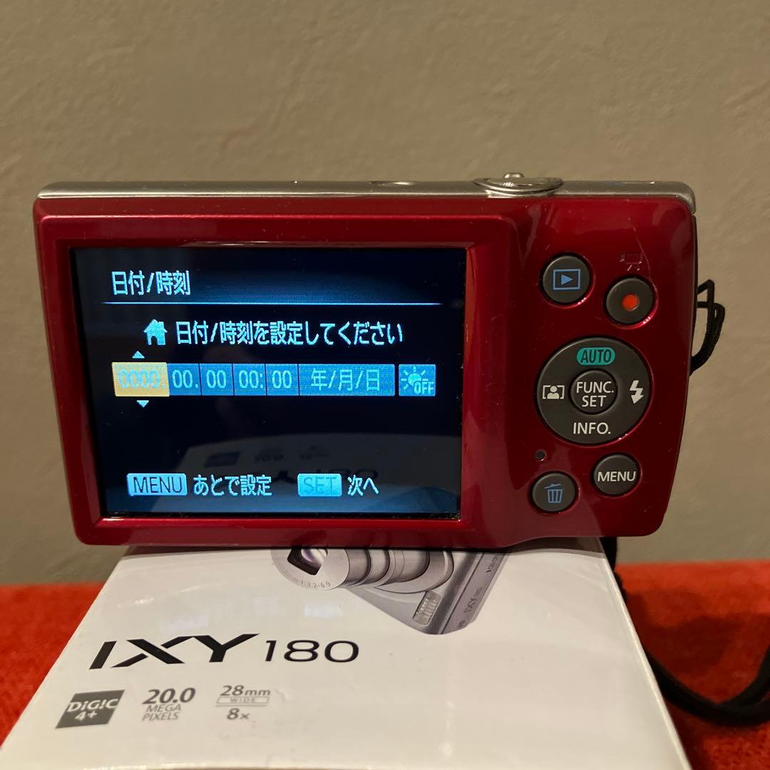C*a様 Canon IXY 180 レッド 動作確認済み