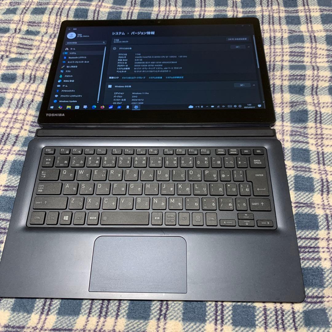 TOSHIBA タブレットD83DP