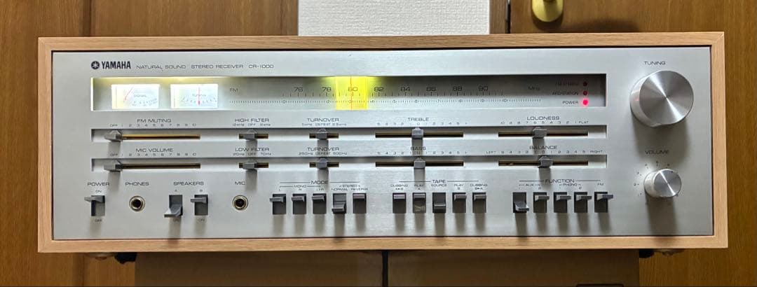 【レシーバーの最高峰・フルメンテ済・極上美品】　YAMAHA CR-1000