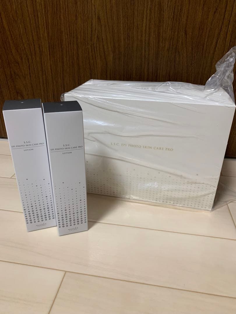 ミュゼ エピフォト スキンケアプロ 美容脱毛器&ローションセット