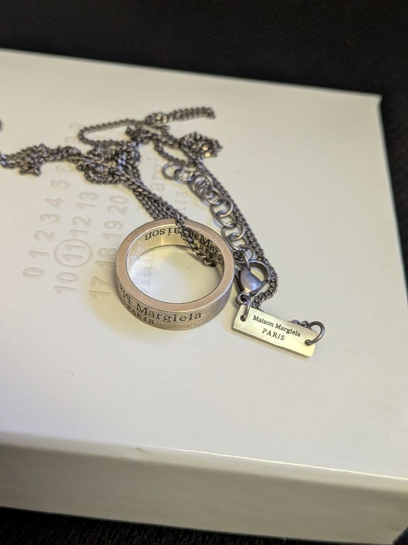Maison Margiela リングペンダント ネックレス