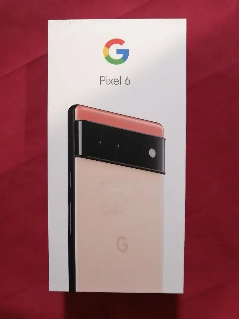⚠️割れ⚠️GooglePixel 6 Kinda Coral カインダコーラル