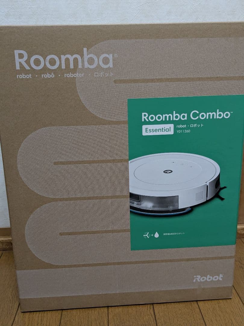 【新品未使用】ルンバコン Essential robot Y011260ホワイト