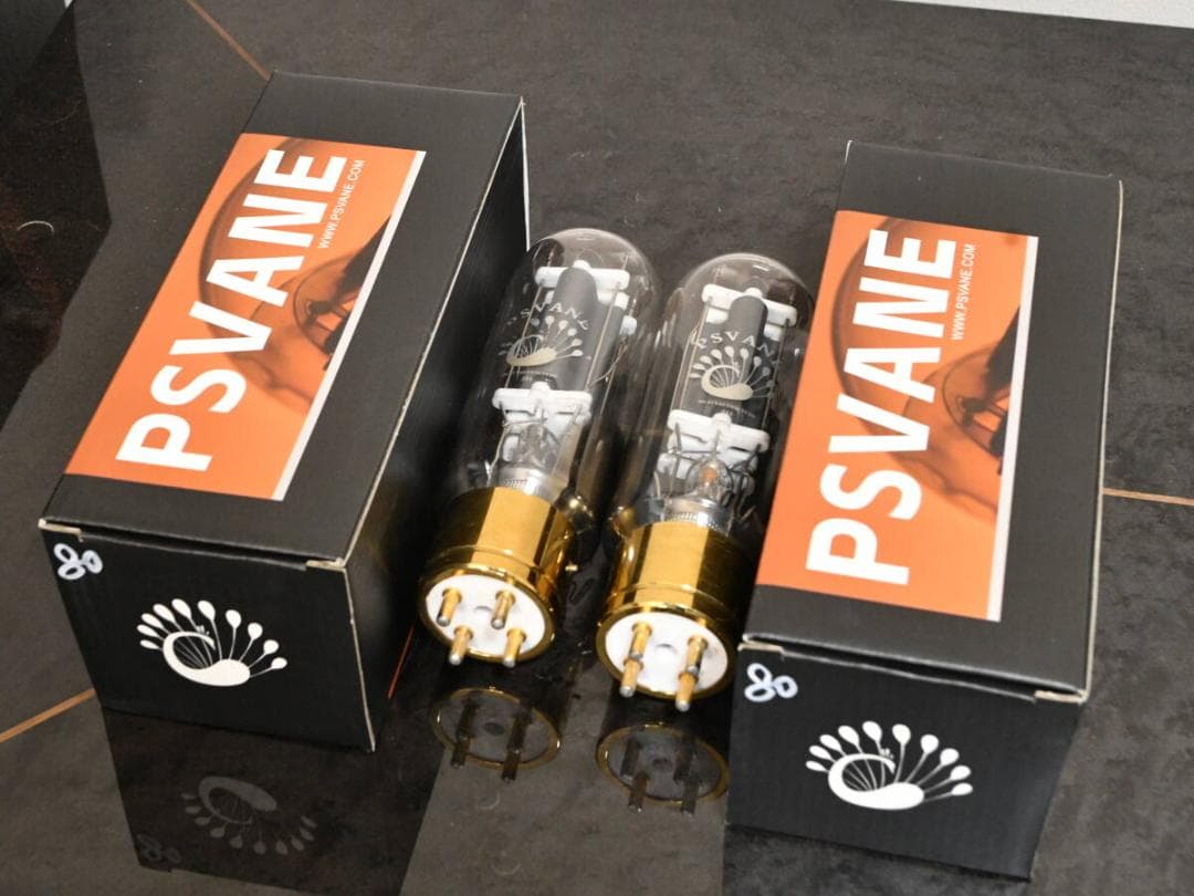 ほぼ新品 PSVANE 211 真空管ｘ２ 動作確認済み