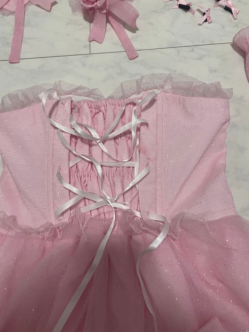 ゴスロリ・ロリータ ピンクドレス コスプレ　天使系　姫系