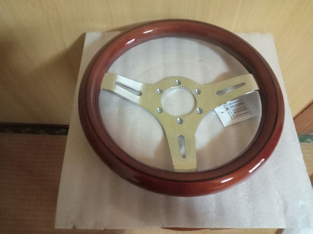 ウッド ステアリング 29Φ 新品　290mm　小径　旧車　他