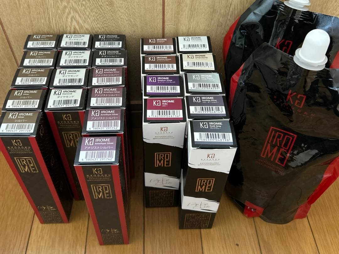 京極カラー剤24本まとめ売り