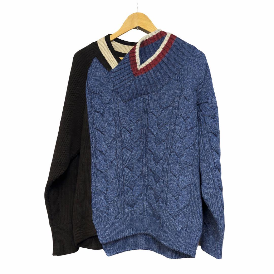 kolor 2021 AW クレイジーパターンニット サイズ1