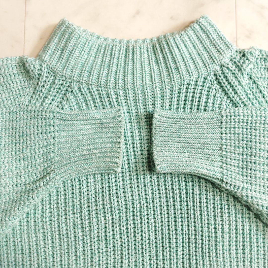 美品♪ ロンハーマン カシミヤ コットン ドルマンスリーブ ニット ライトブルー