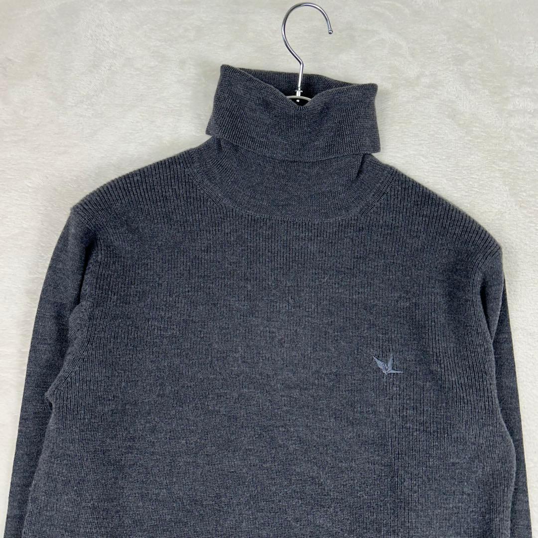 2023AW☆1piu1uguale3 turtle neck black IV