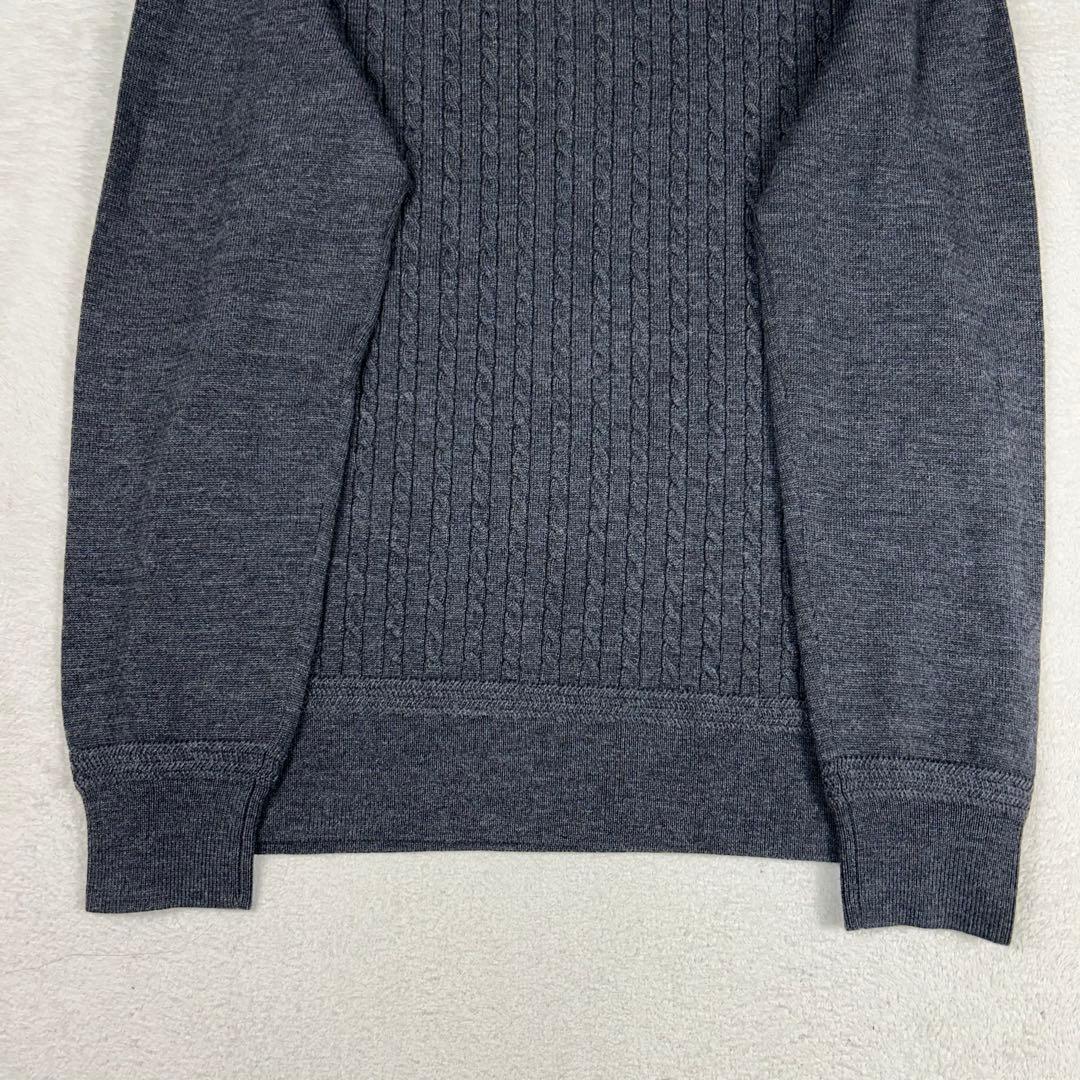 2023AW☆1piu1uguale3 turtle neck black IV