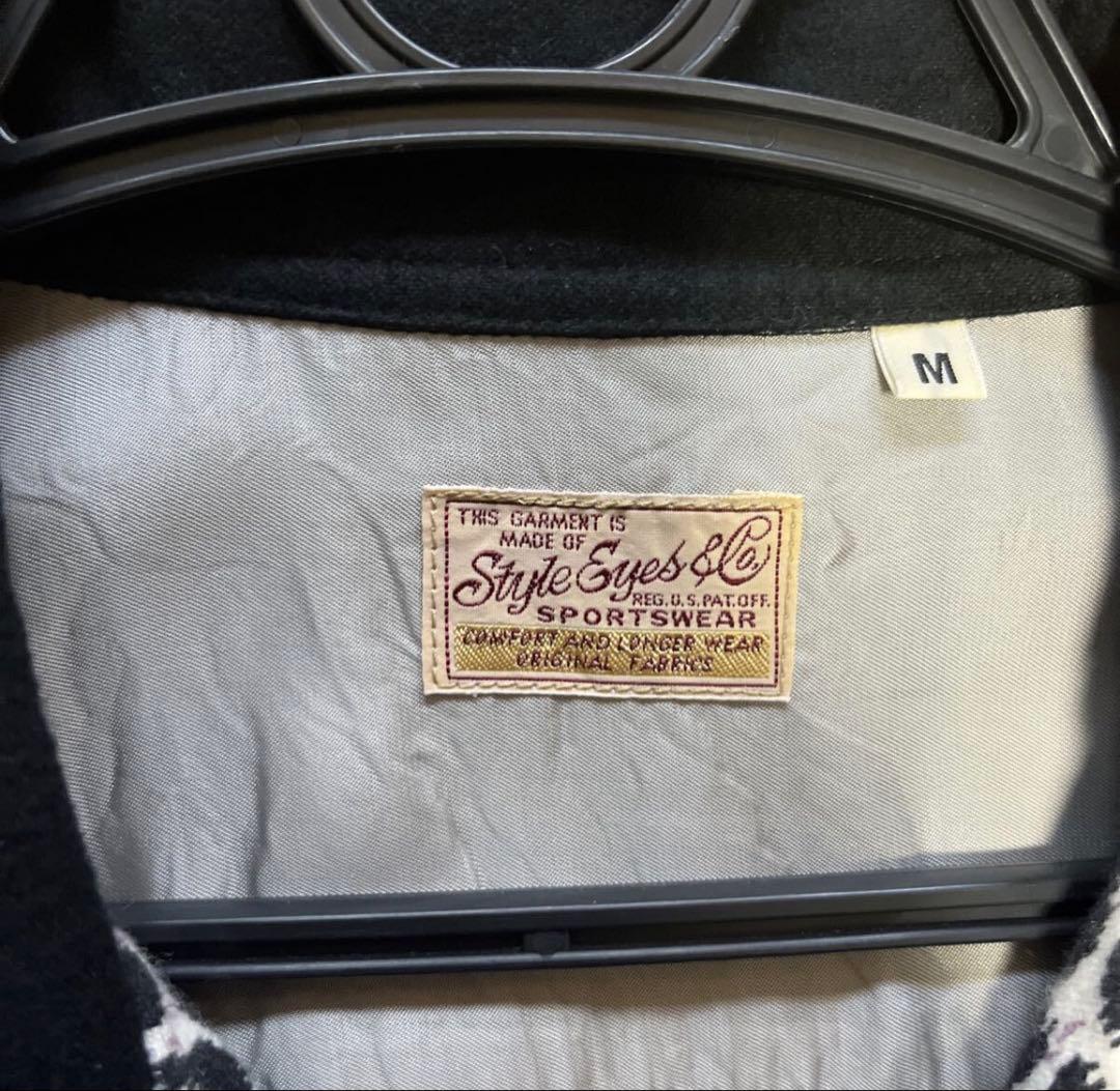 STYLE EYES スタイルアイズ　豹柄　レオパード　シャツ　M