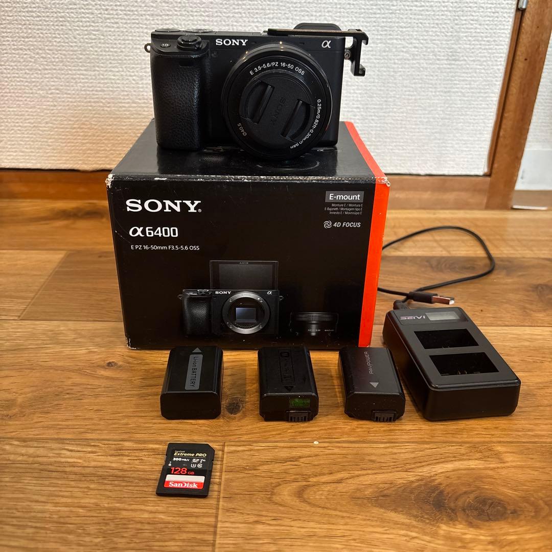 SONY α6400 デジタル一眼レフセット