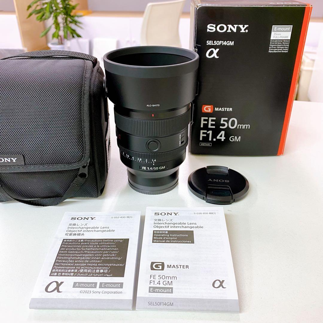 【美品】SONY FE 50mm F1.4 GM SEL50F14GM