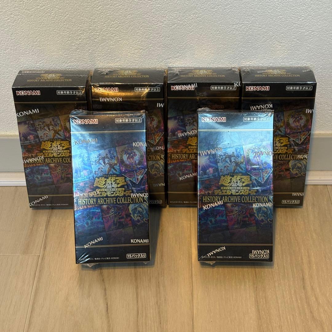 遊戯王 ヒストリーアーカイブコレクション 6BOX ヒスコレ