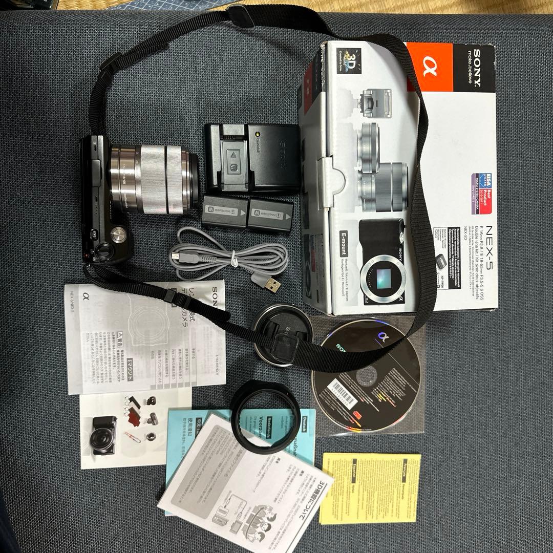 SONY NEX-5D/B デジタルカメラ