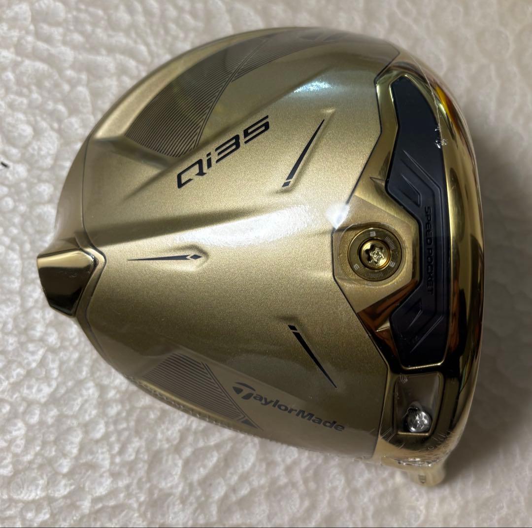 【新品】Qi35 ゴールド ドライバー 10.5° ヘッド単体