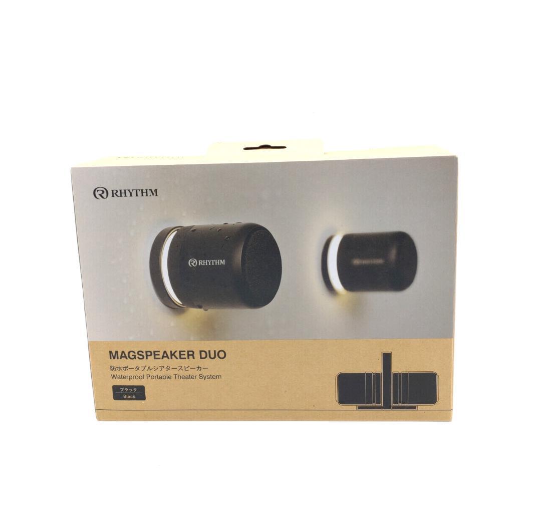 【中古品】リズム MAGSPEAKER DUO ワイヤレススピーカー