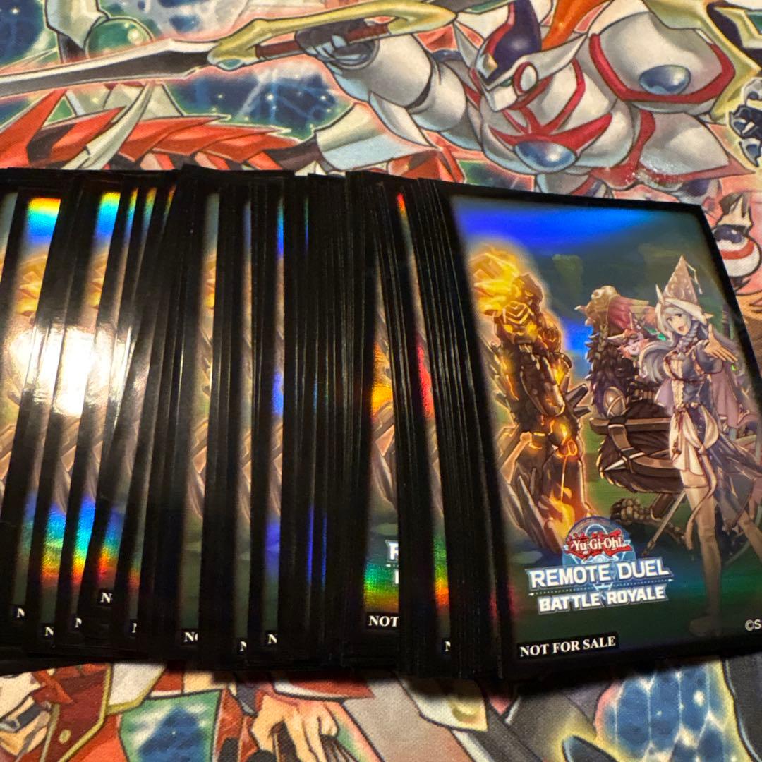 遊戯王　スリーブ　79枚　アラメシア　リモートデュエル　運命の旅路