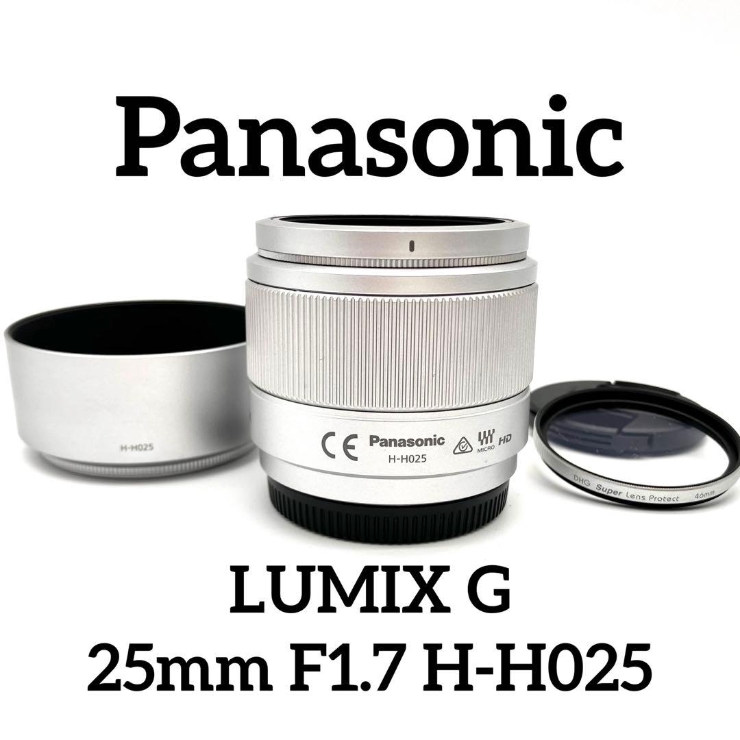 Panasonic LUMIX G 25mm F1.7 H-H025 単焦点