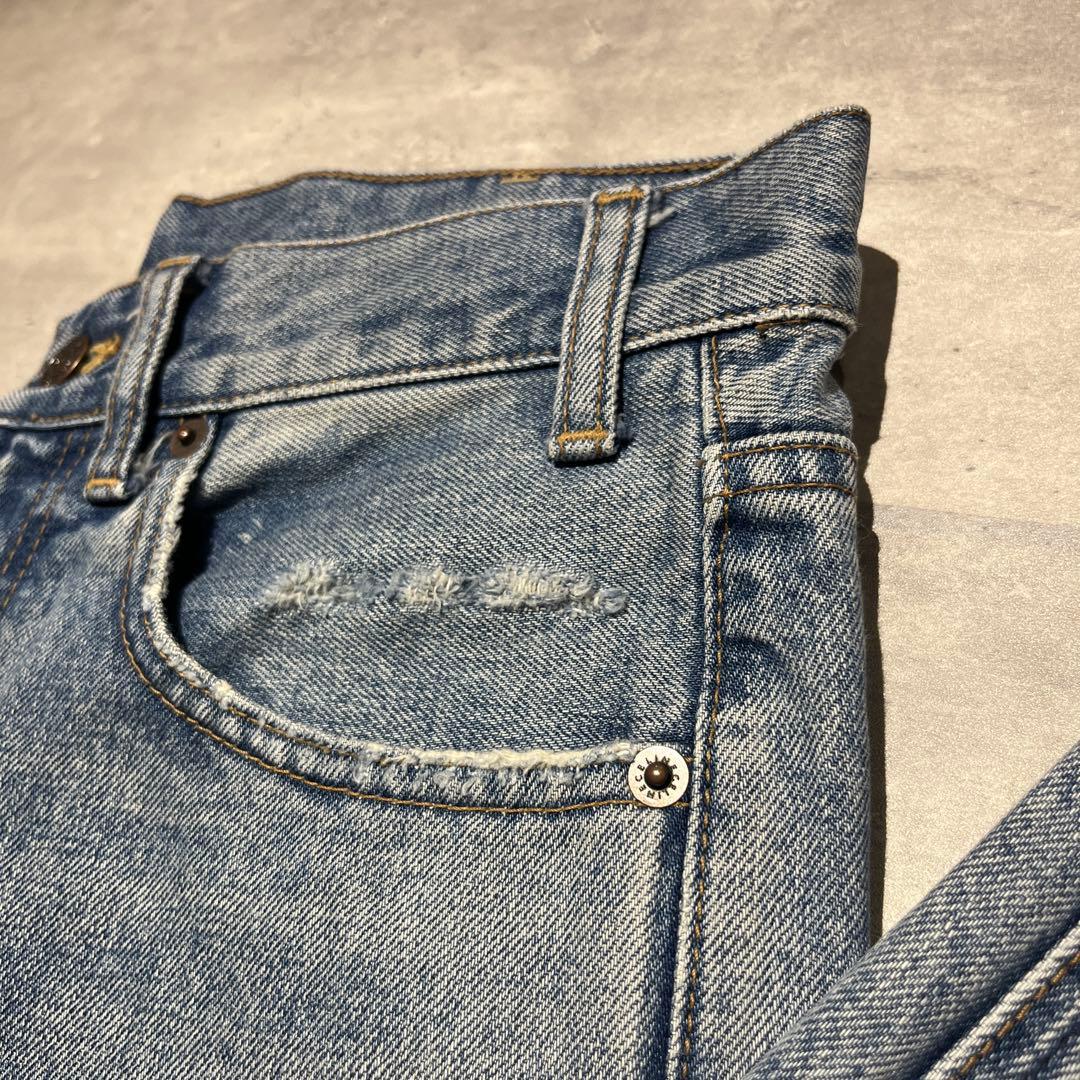 希少　エディ期 CELINE デニムパンツ 28 ダメージ加工 AU64