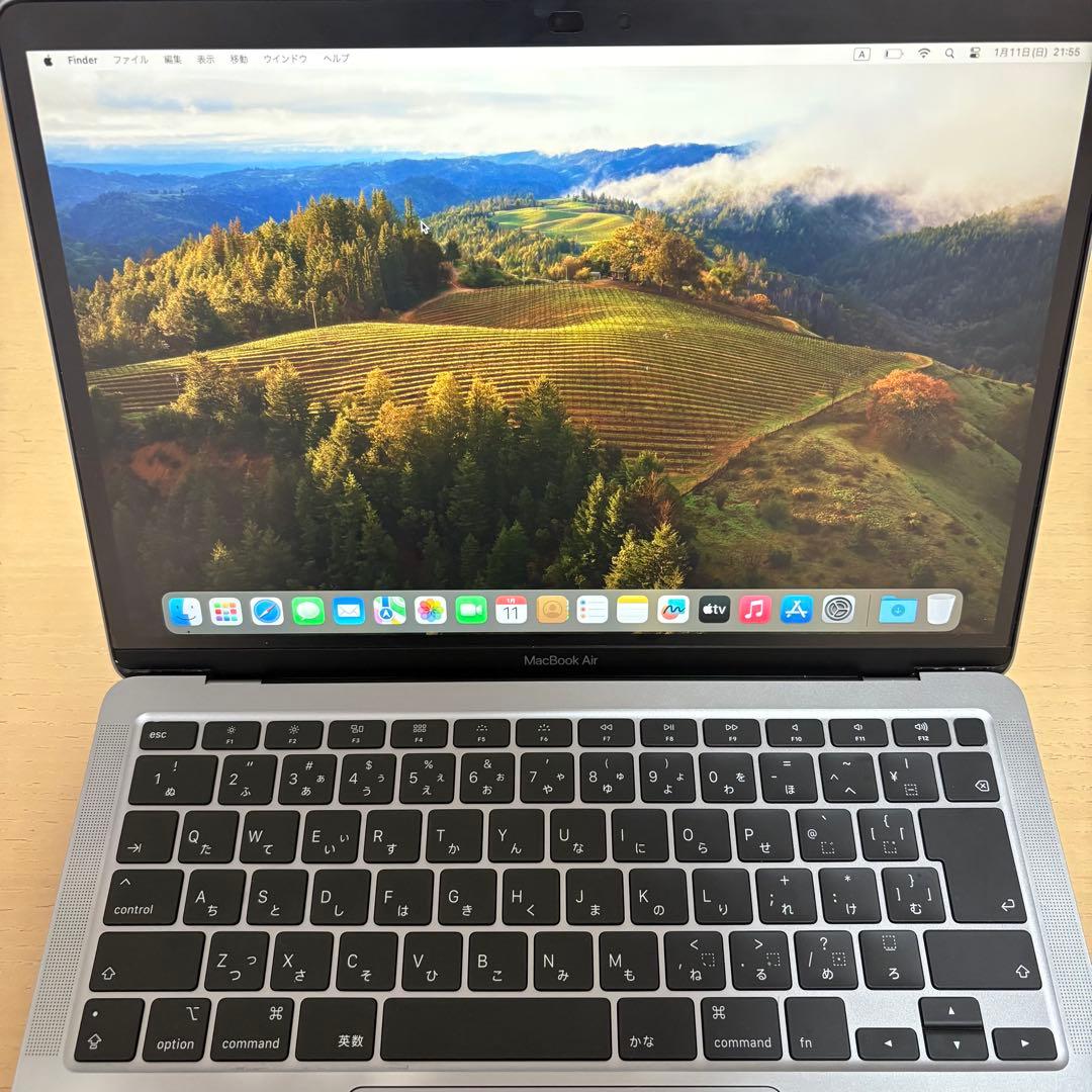 MacBook 13インチ スペースグレイ 本体と充電器付き