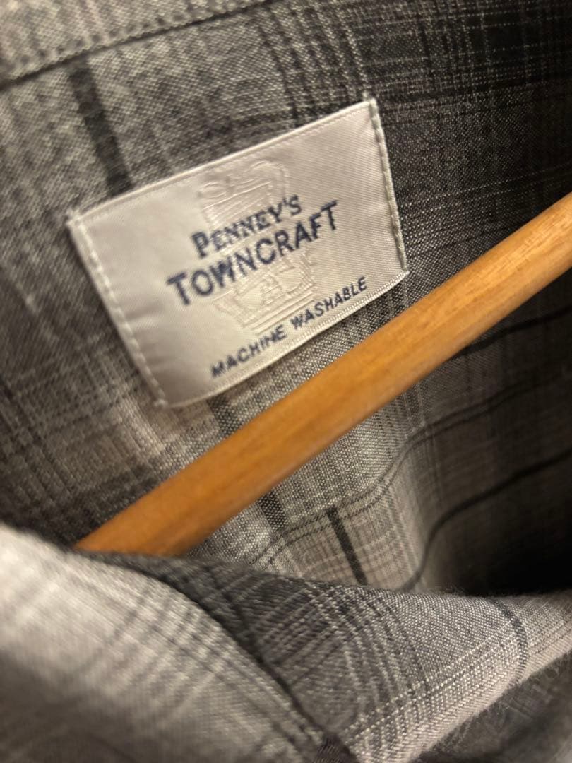 WAIPER 別注 TOWN CRAFT オンブレ レーヨンオープンカラーシャツ