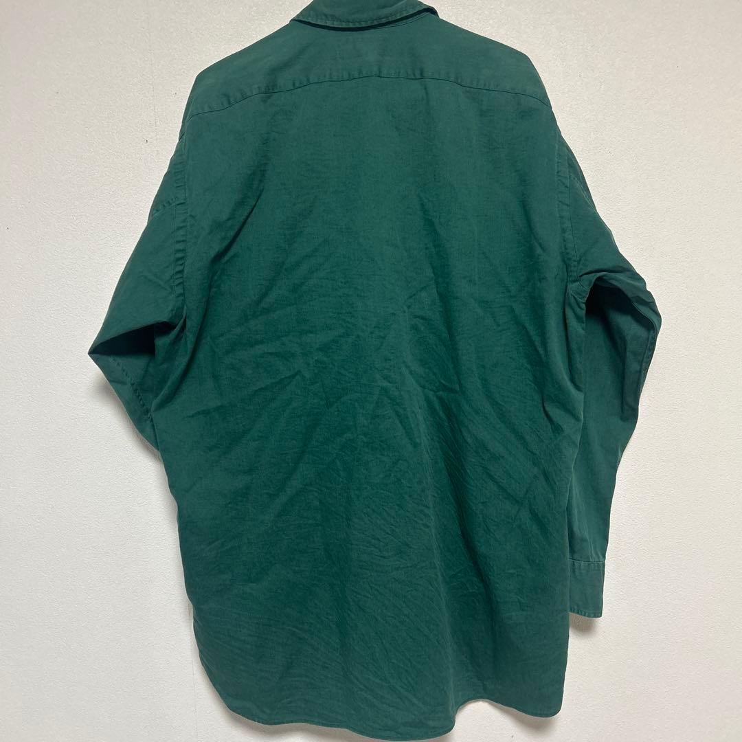⭐️RRL⭐️三つ星タグ⭐️Ralph Lauren ダークグリーン 長袖シャツ M